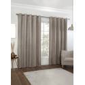 Atrezzo Silver Interlined Readymade Eyelet Curtains