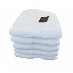 White Luxury Collection 100% Cotton Towels