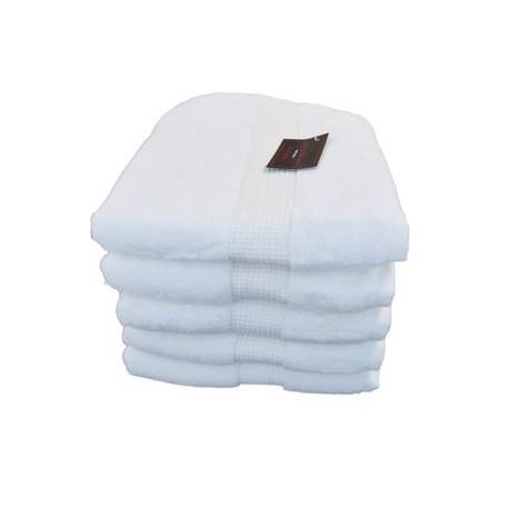 White Luxury Collection 100% Cotton Towels