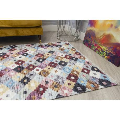 Modena Pixlar Multicolored Distressed
