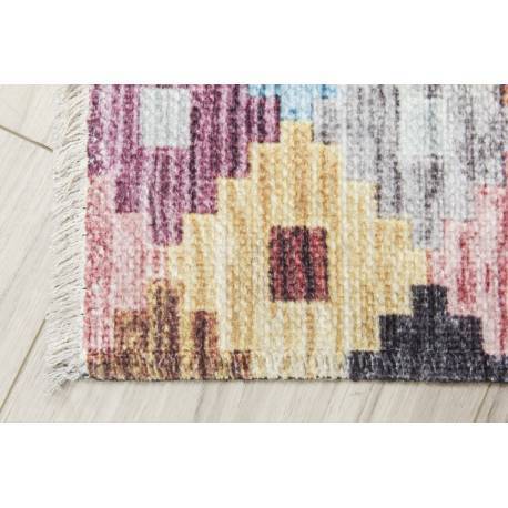 Modena Pixlar Multicolored Distressed
