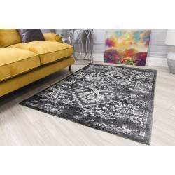 Antika Medallion Grey Patchwork