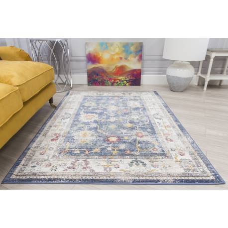 Boho Vesta Blue Distressed