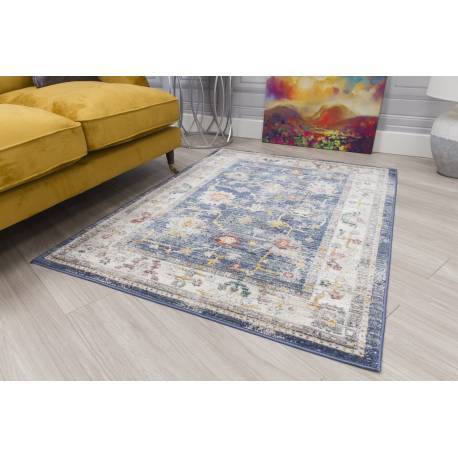 Boho Vesta Blue Distressed