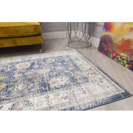 Boho Vesta Blue Distressed