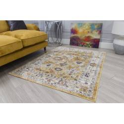 Boho Vesta Ochre Distressed