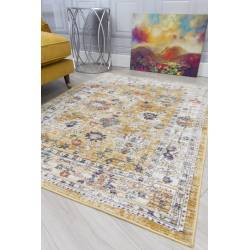 Boho Vesta Ochre Distressed