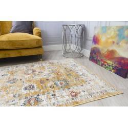 Boho Vesta Ochre Distressed