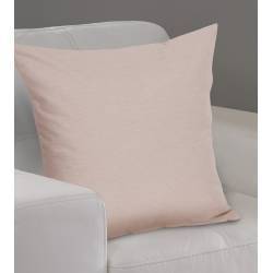 Libby Linen Look Filled Cushions Blush Pink