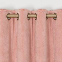 Elegance Velvet Blossom Eyelet Curtains