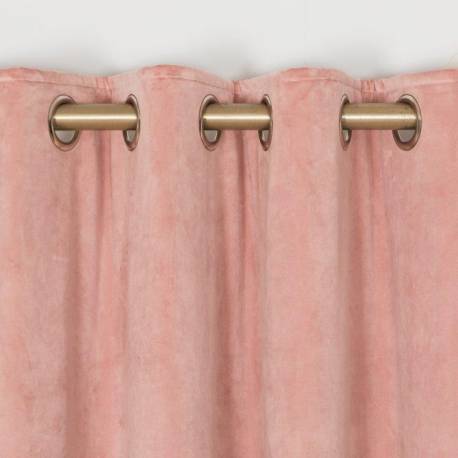Elegance Velvet Blossom Eyelet Curtains