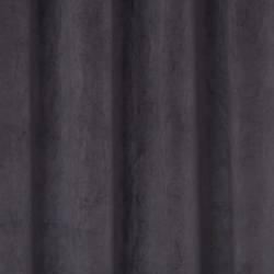 Elegance Velvet Graphite Eyelet Curtains