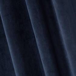 Elegance Velvet Midnight Eyelet Curtains