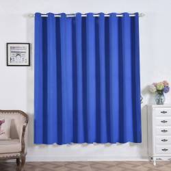 Day Night Blackout Curtains - Blue