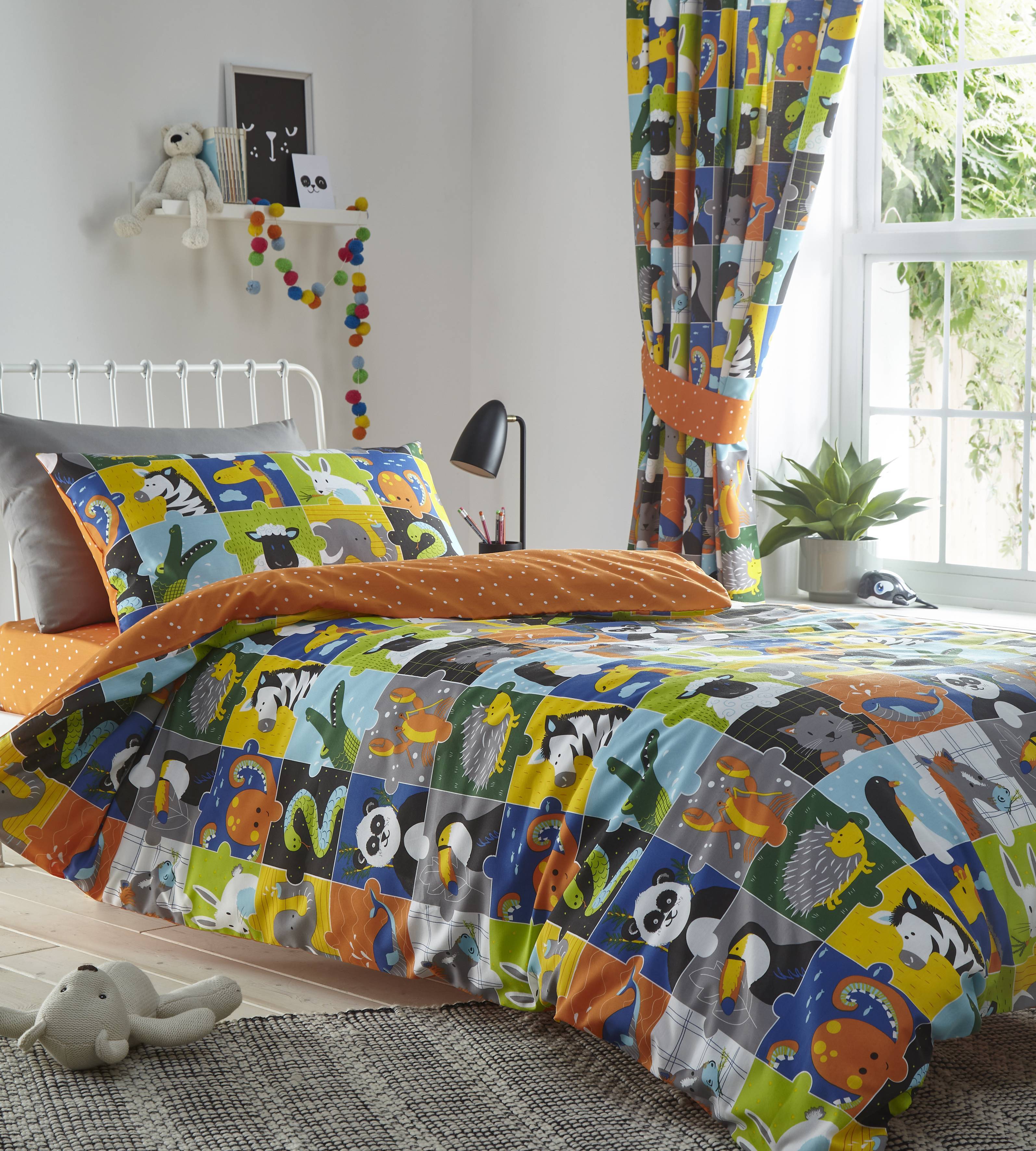 Childrens duvet clearance and curtain sets