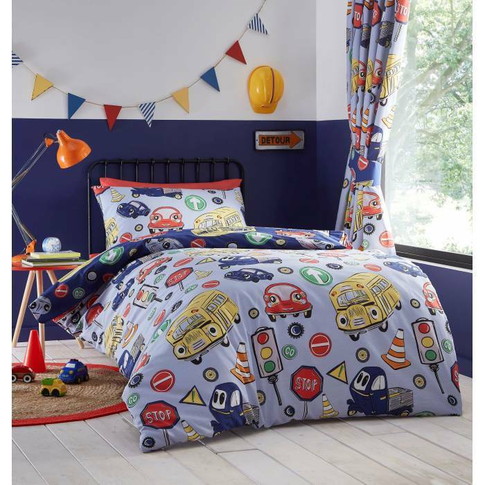 Digger single hotsell duvet cover