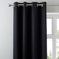 Day Night Blackout Curtains - Black