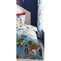 Pirate Map Curtains