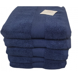 Navy Egyptian Cotton Collection 100% Cotton Towels