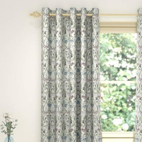 Highgrove Lavender Eyelet Curtains