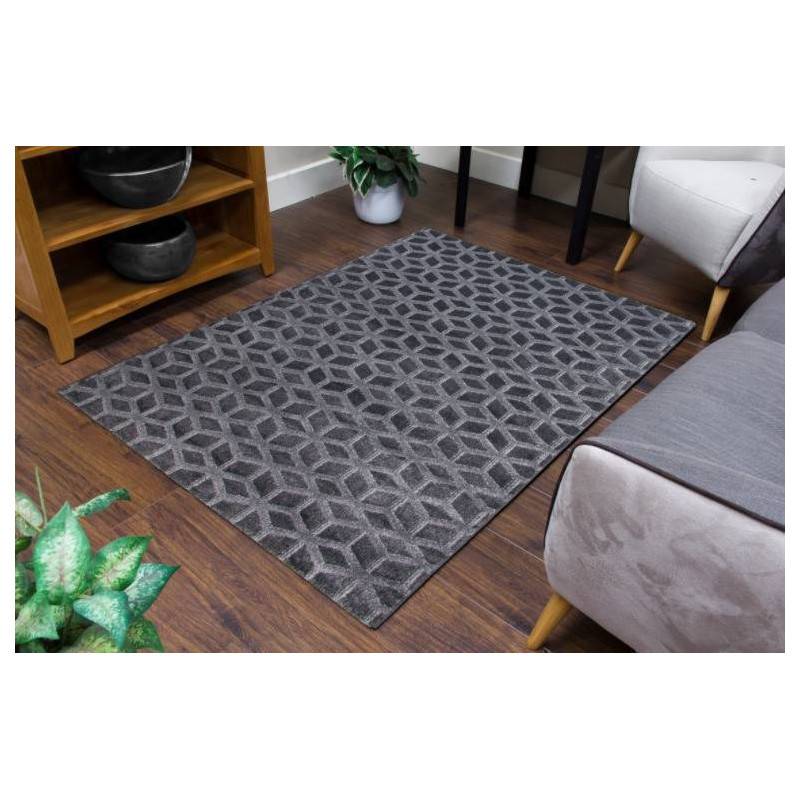 Toscana Cube Geometric Dark Grey