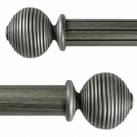 Milan 50mm Anthracite with Smooth/Reeded Finish
