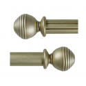 Milan 50mm Champagne with Smooth/Reeded Finish