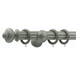 Bari 50mm Grey Silver with Smooth/Reeded Finish