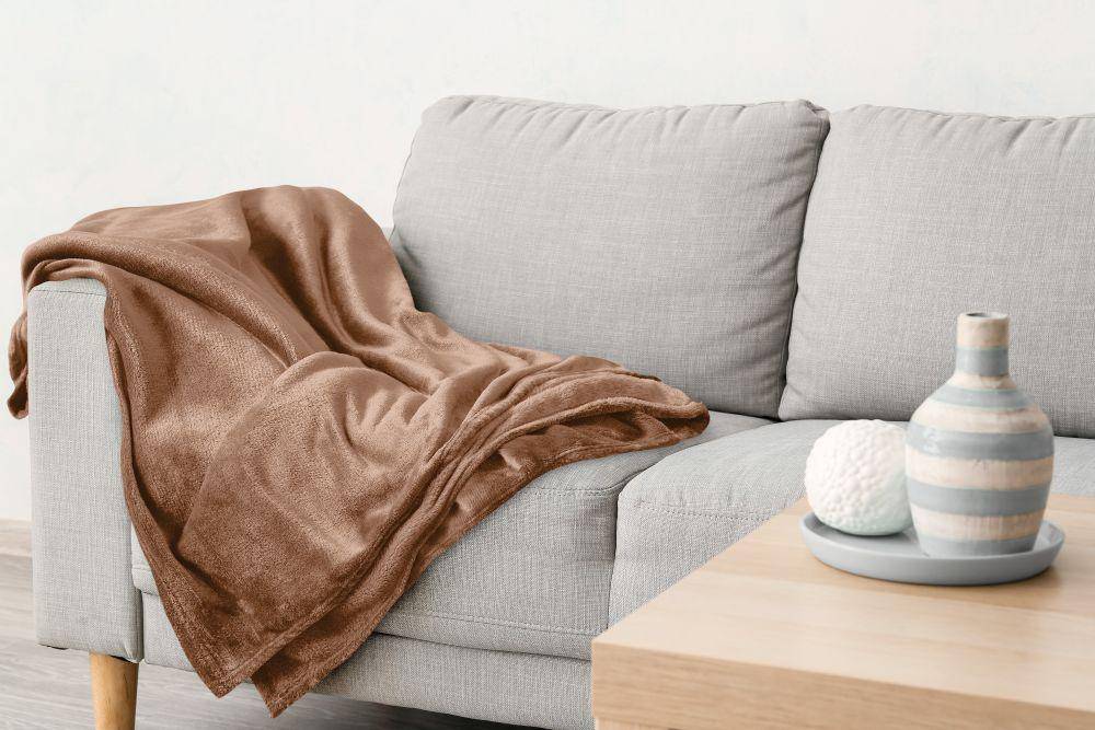 Super Soft Fleece Blanket Mink Kavanagh s Home