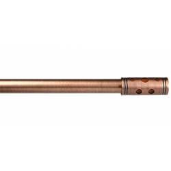 Vogue 28mm Pole Complete Set Copper Metal Barrell End