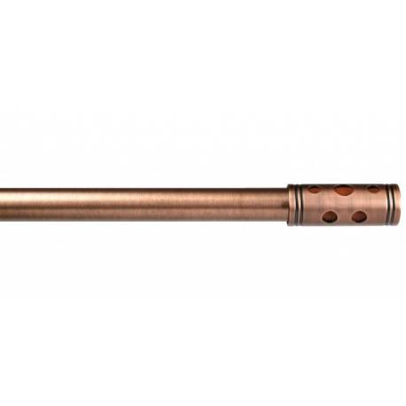 Vogue 28mm Pole Complete Set Copper Metal Barrell End