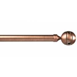 Vogue 28mm Pole Complete Set Copper Ball End