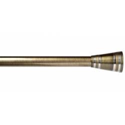 Vogue 28mm Pole Complete Set Antique Brass Trumpet End