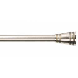 Vogue 28mm Pole Complete Set Brushed Stee Trumpet End