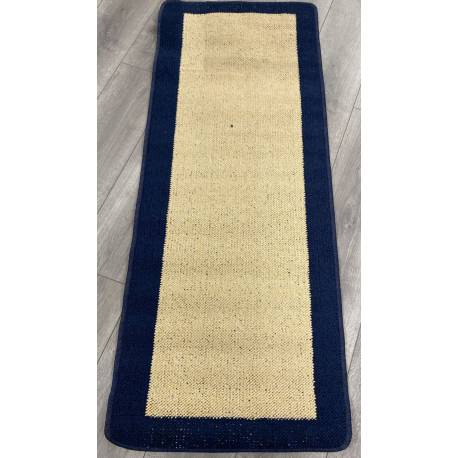 Corsica Washable Kitchen Mat Navy Runner Mat