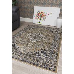 Aziza Medallion Beige