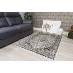 Aziza Medallion Grey