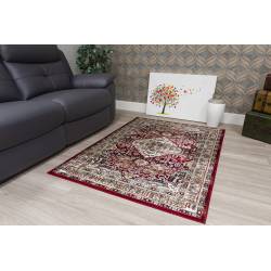 Aziza Medallion Red