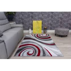 Samba Spirals Red