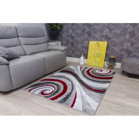 Samba Spirals Red