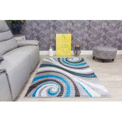 Samba Spirals Teal