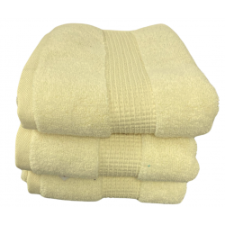 Cream Egyptian Collection 100% Luxury Cotton Towels