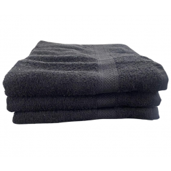 Black Egyptian Cotton Collection 100% Cotton Towels