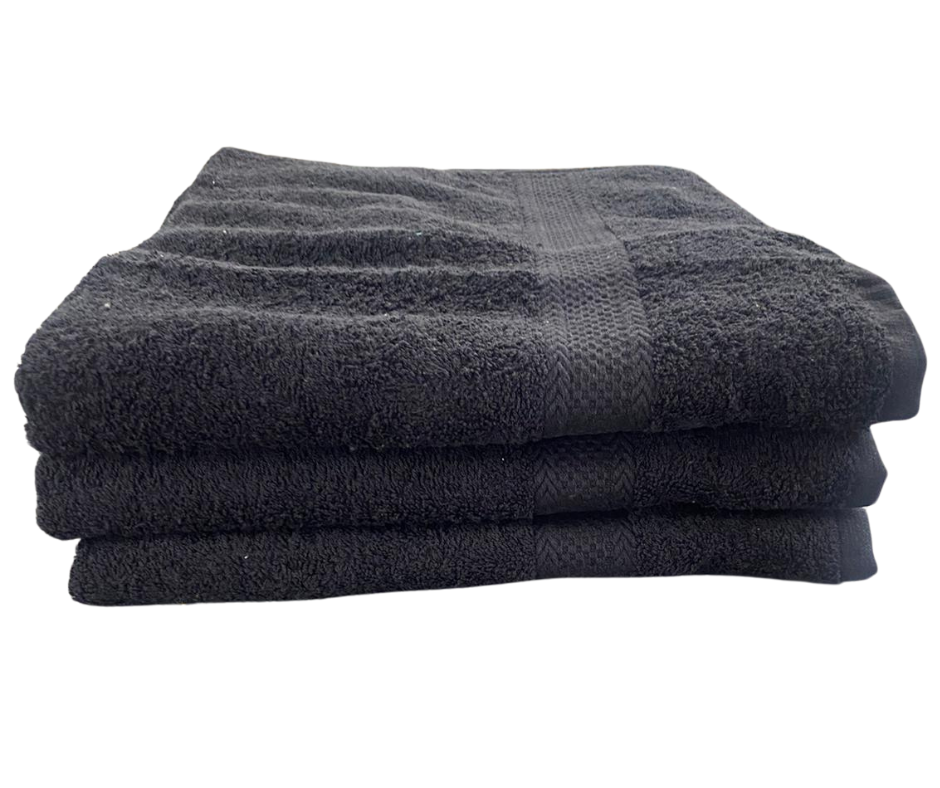 Black Egyptian Cotton Collection 100 Cotton Towels Kavanagh s Home