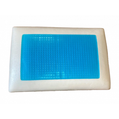 Memory Foam Pillow with Cool Gel Pad Bounce Back Firm Pillows Cooling