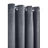 Midnight Velvet Blackout Thermal Curtains - Charcoal