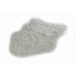 Fur Plush Furry Soft Rug - White