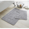 Luxurious Bath Mat Sets Grey