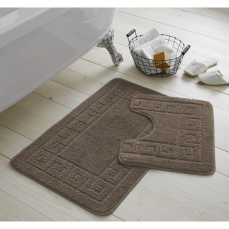 Luxurious Bath Mat Sets Latte