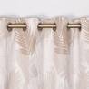 Durban Silver Eyelet Curtains